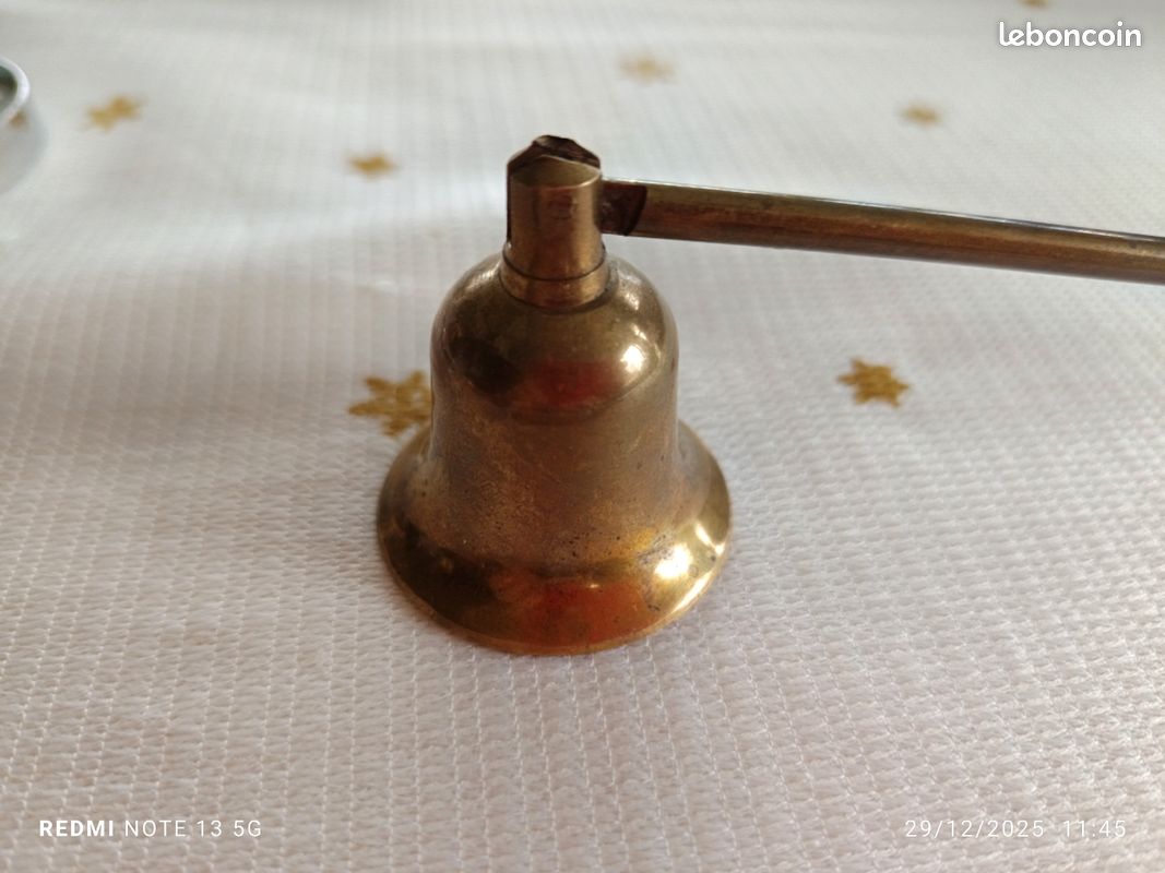 Eteignoir à Bougie Maçonnerie Éteignoir à Bougie Long Manche - Lot De 2 (acier Inoxydable) Eteignoir Bougie