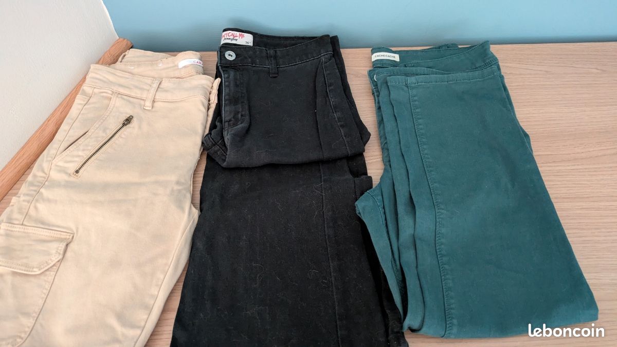 Lot vêtements taille S/36 (idéal friperie/brocante) (image 3)
