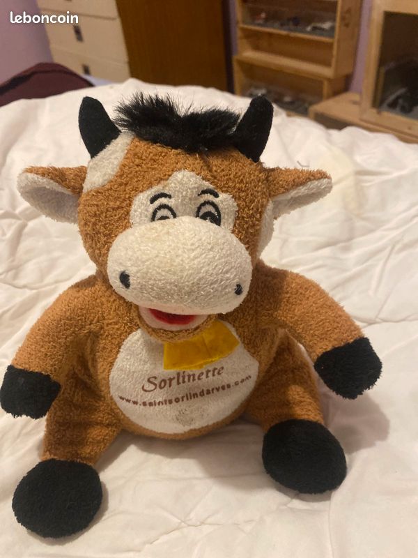 Peluche vache avec son de la vache (image 1)