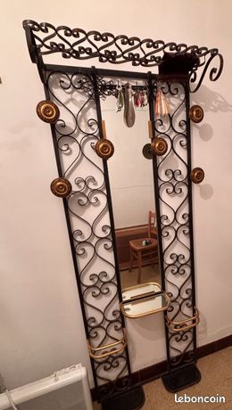 5x Porte-manteaux, 3 crochets doubles, Patères à accrocher, élégant