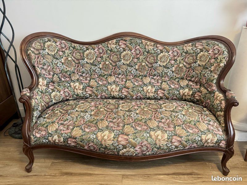 Banquette style Louis Philippe (image 2)
