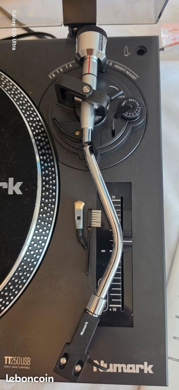 Platine vinyle à entraînement direct Numark TT250USB (image 2)