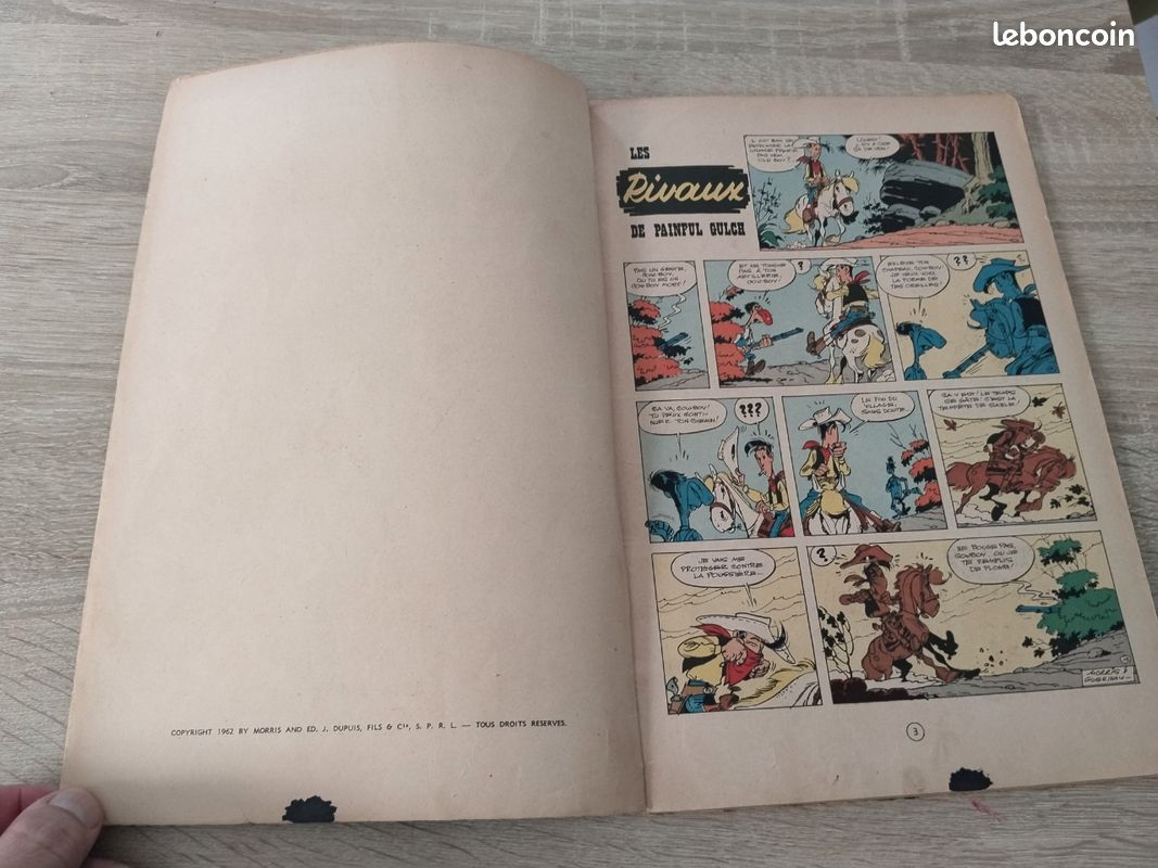 Lucky Luke les rivaux de Painful Gulch EO 1962 (image 5)