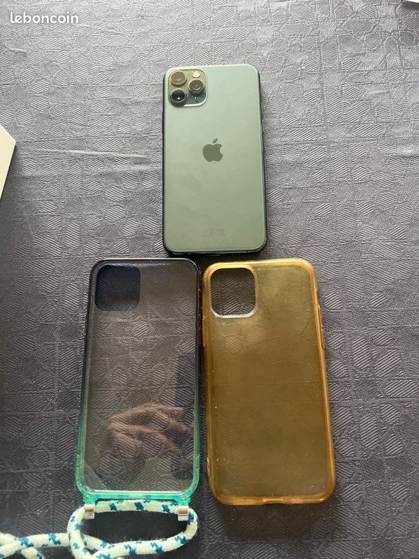 IPhone 11 Pro + 2 cases (image 3)