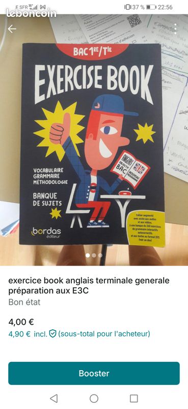 LIVRES SCOLAIRES 1ERE GENERALE Nx Programmes (image 4)