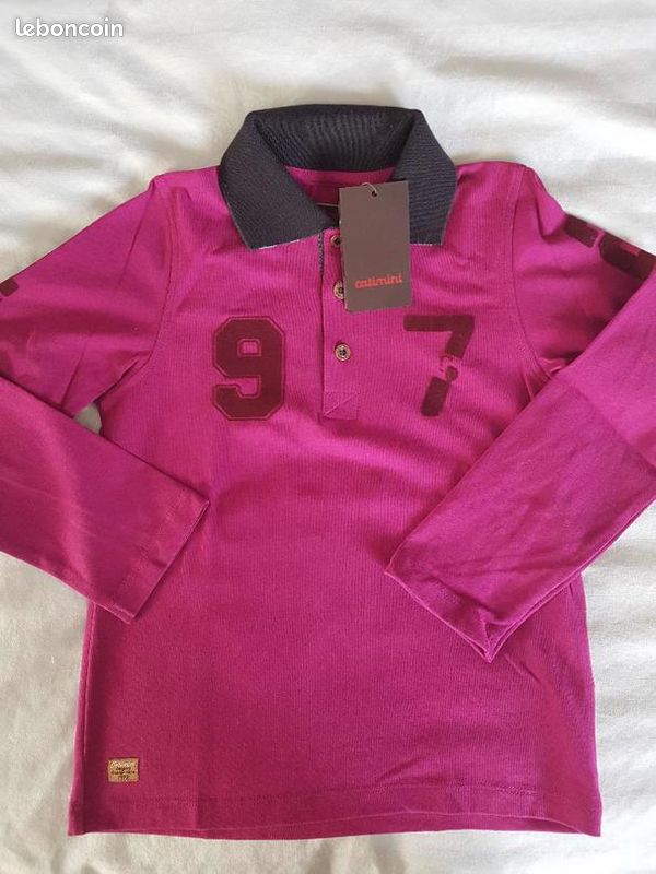Lot de 2 polos Catimini à ML - 6 ans - NEUFS (image 1)
