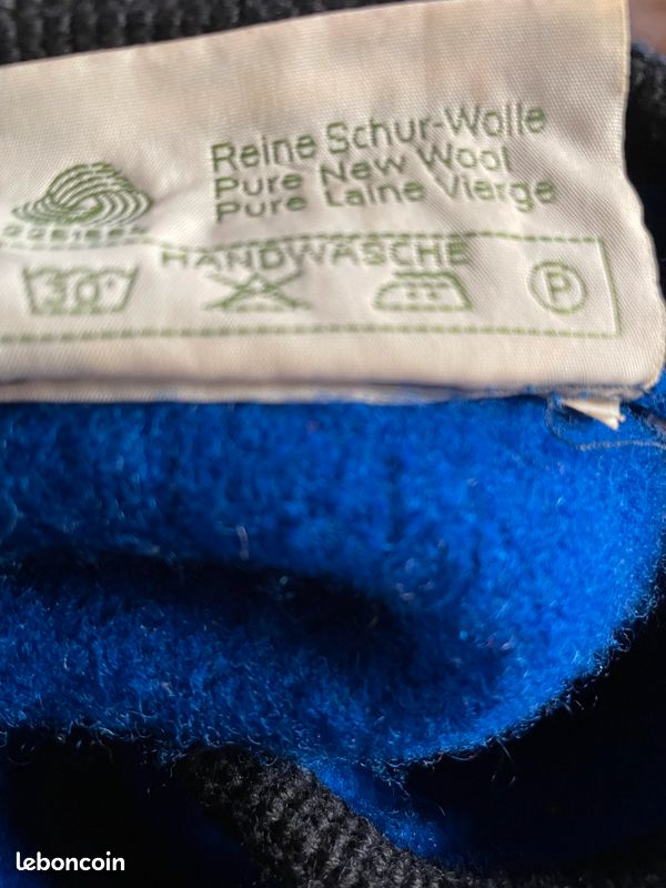 Veste Salzburger laine bleue taille 38 (image 4)