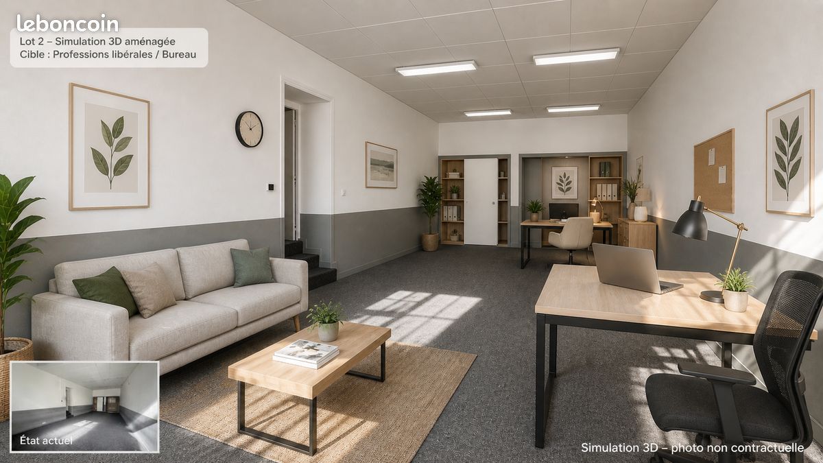 Appartement 2 pièces 53 m² · à Saint-Marcellin · 53 m² · 69 000 €