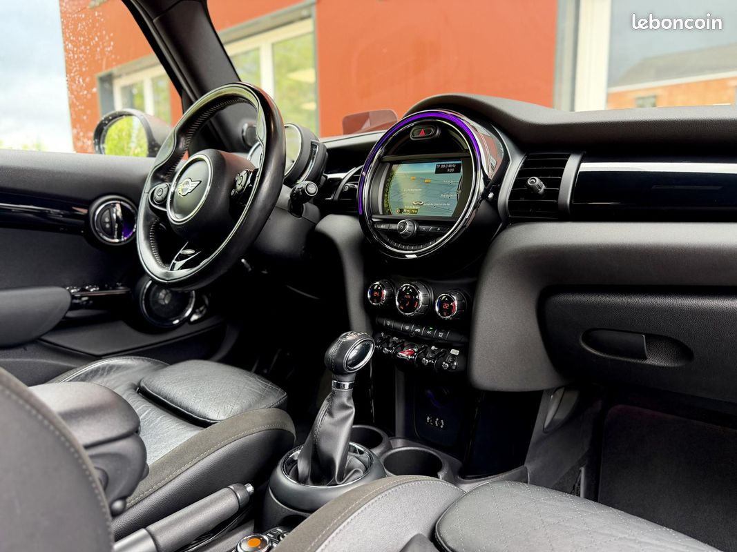 MINI COOPER S Seven 2.0 192 Pack Connected Cuir Cross Punch Tête Haute Garantie 1an (image 6)