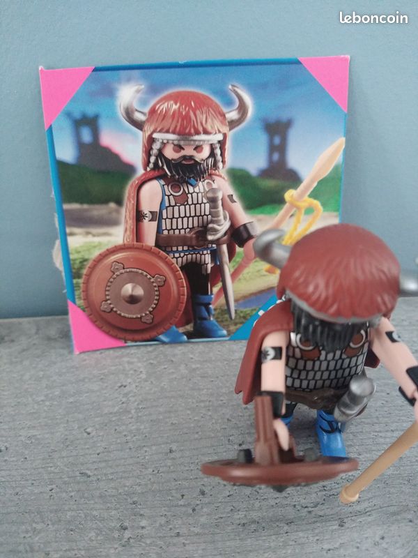 Playmobil 4677 guerrier barbare XS-14 (image 1)