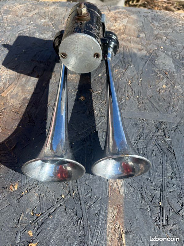 Ancienne Trompe Klaxon Auto SEV MARCHAL - Poire Caoutchouc - Très Bon état
