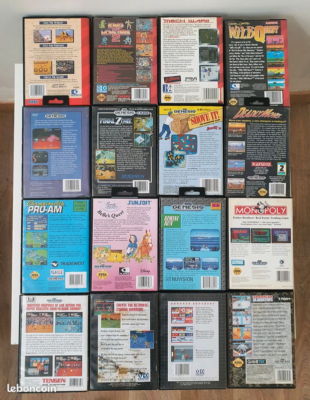 Jeu vidéo Sega Megadrive Valis III Genesis version US ( 1991 ) sans no