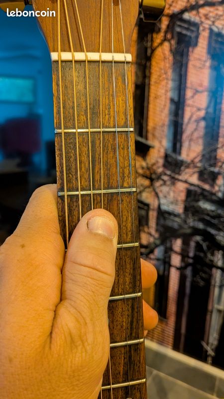 Guitare acoustique HASHIMOTO made in japan 1978 (image 8)