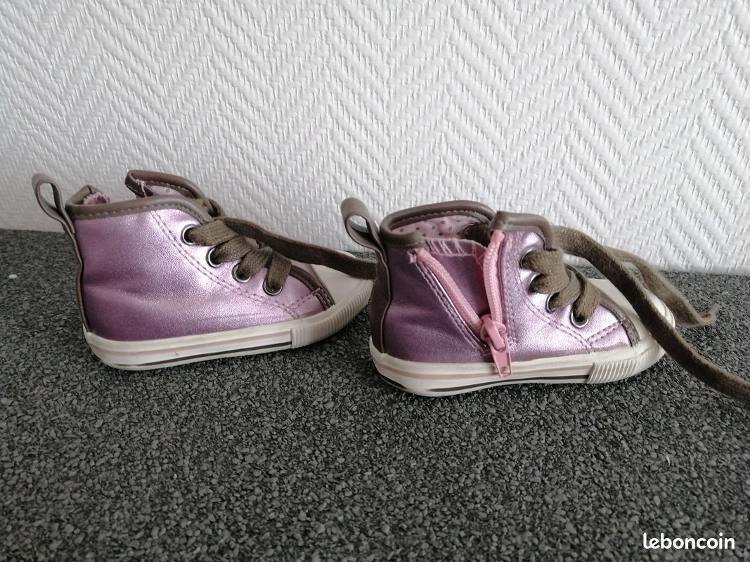 Baskets fille taille 19 (image 2)