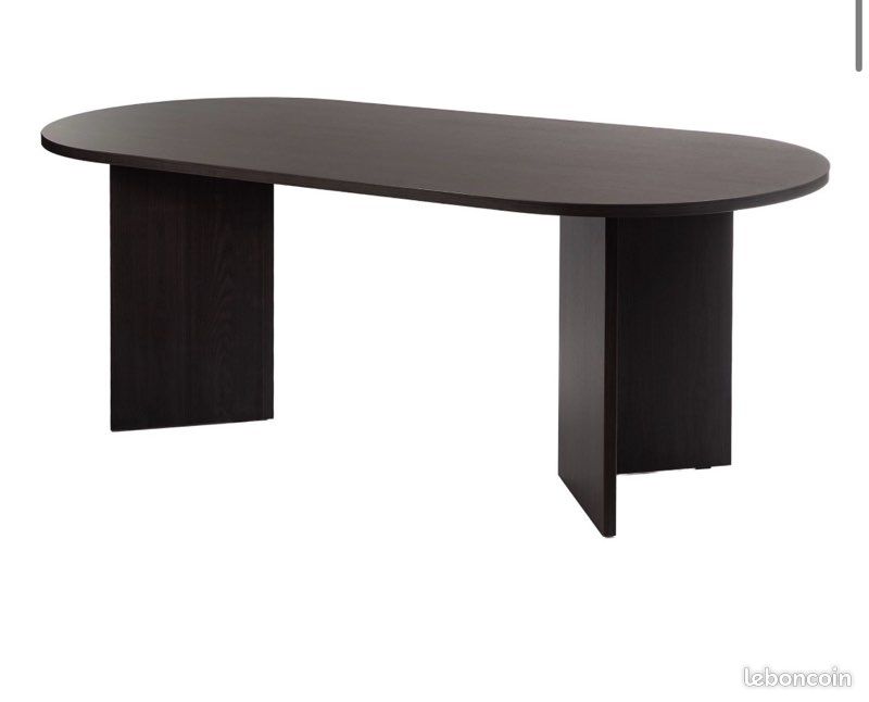 Table à manger noir (image 3)