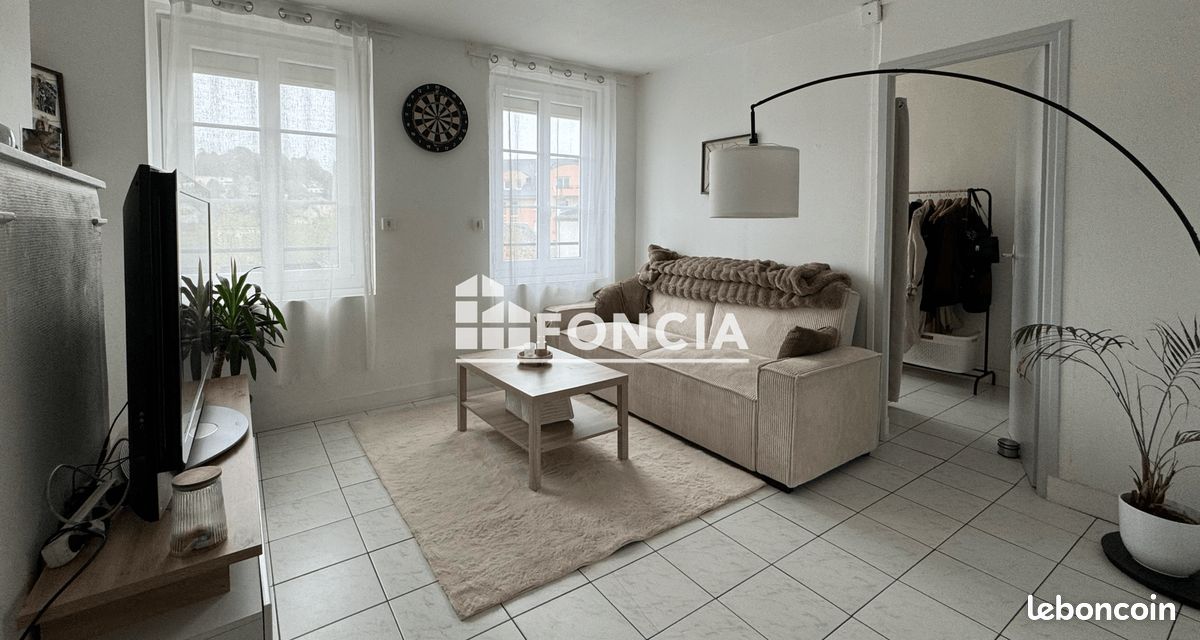 Appartement 2 pièces 40 m² · à Lisieux · 39,9 m² · 437 €/mois