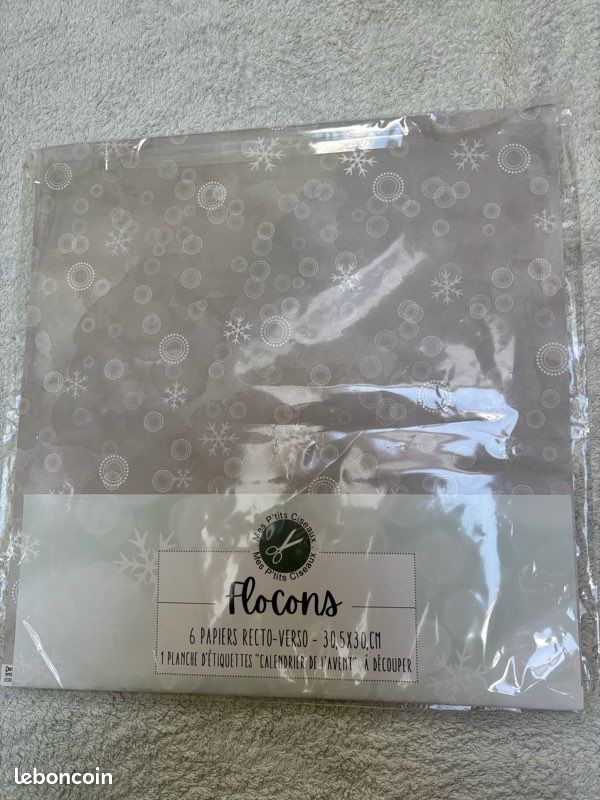 Kit de Scrapbooking « flocon » (image 2)