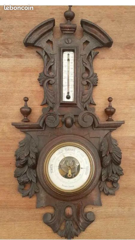 Baromètre aneroïde début XXème siècle (image 1)