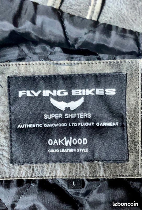 Blouson cuir oakwood (image 3)