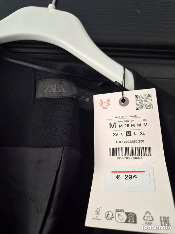 Veste barman jamais mise acheter a zara (image 3)