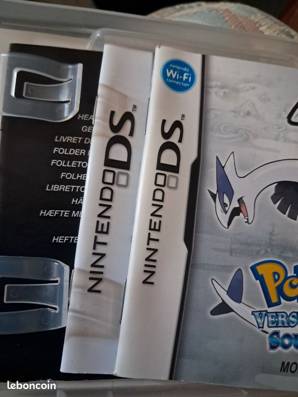 [ boîte ] & sa notice pokemon version argent soulsilver nintendo (ds) - très bon état (image 5)