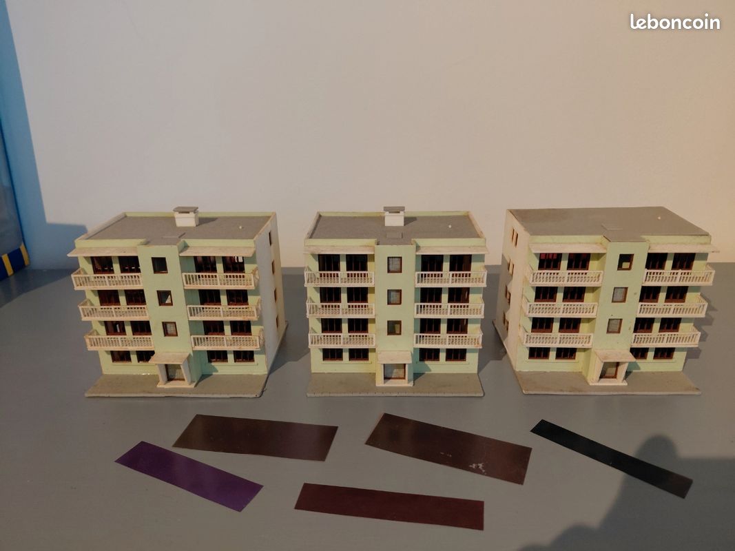 Maquette immeuble jouef ho (image 1)
