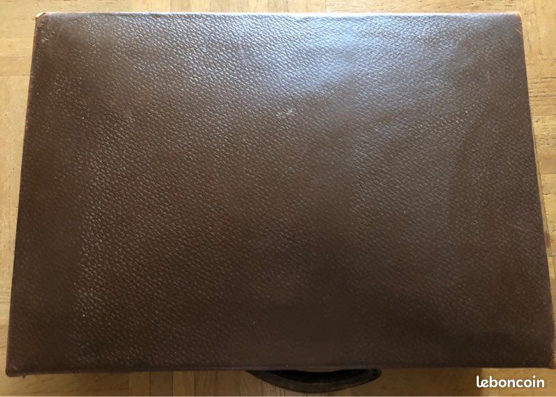 Vintage valise de voyage et de toilette 40s (image 3)