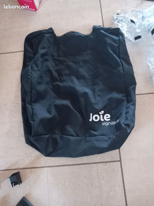 Poussette JOIE + cosy+ base isofix+ housse pluie (image 9)