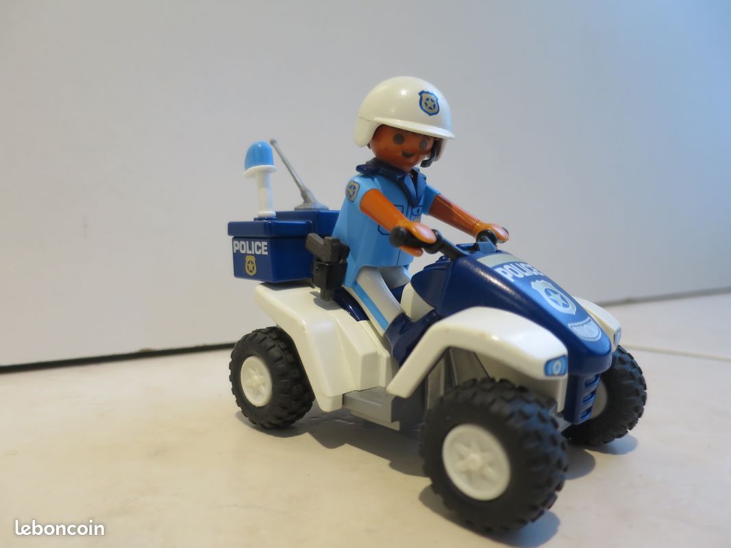 3655 Playmobil Quad Police (image 1)