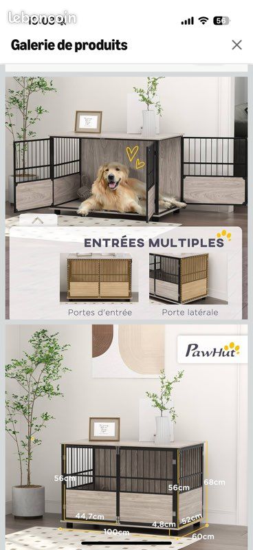 Cage éducation chien (image 2)