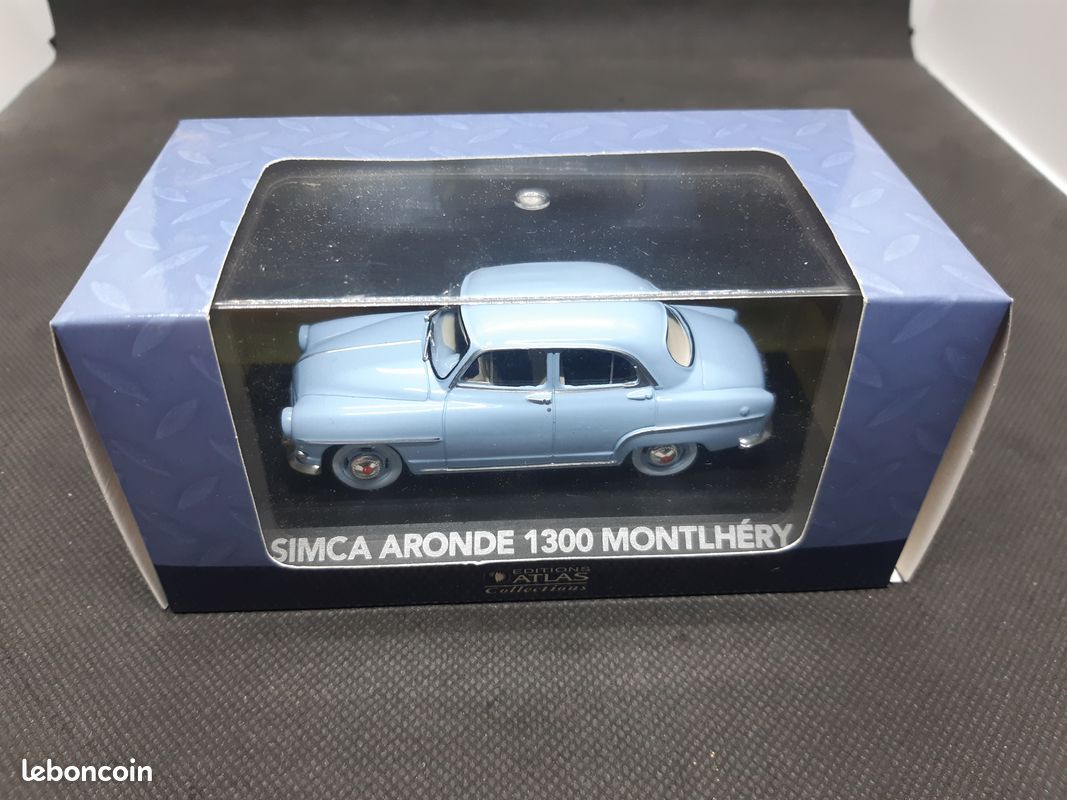 Lot De 3 Voitures Miniatures Ixo 1/43 Simca Aronde A - Occasion Bon état Sans Boîte