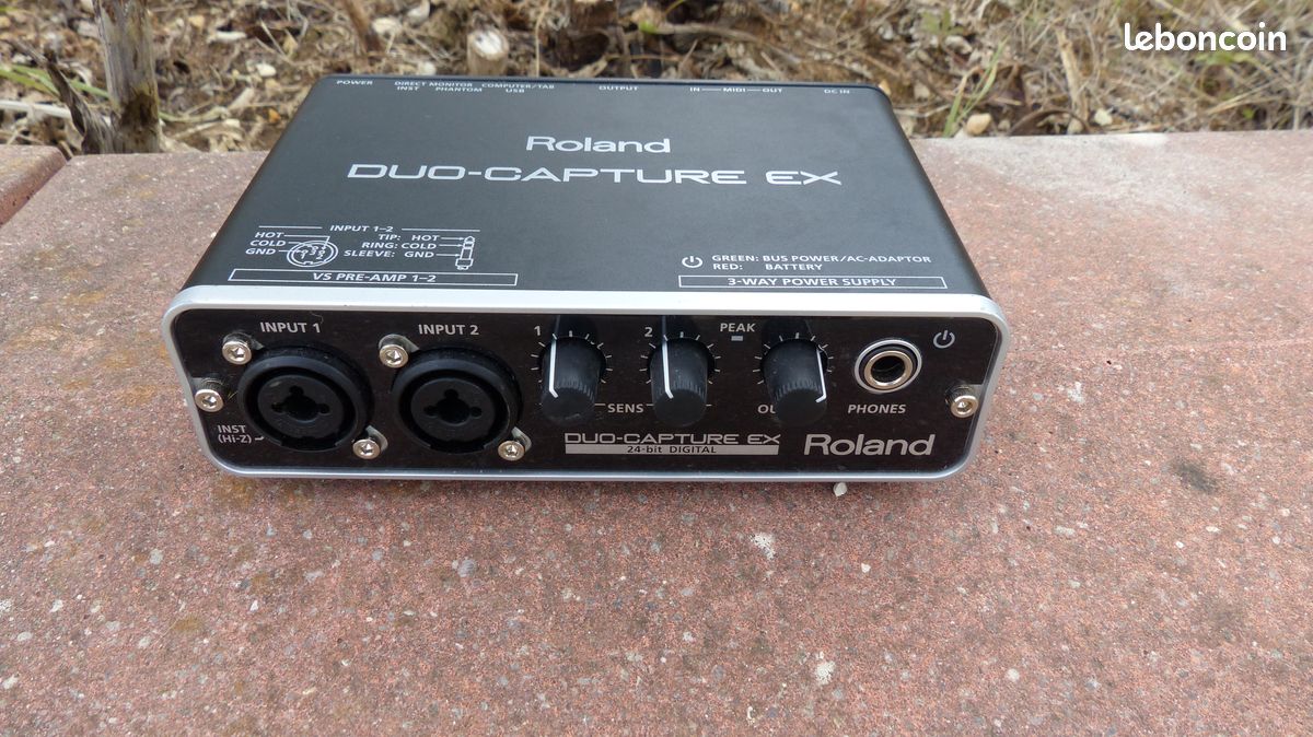 Roland Duo Capture Ex ROLAND DUO CAPTURE EX 24 Bit Digital