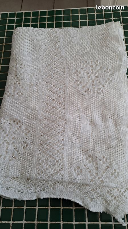 Nappe ou dessus de lit 125×175 (image 3)