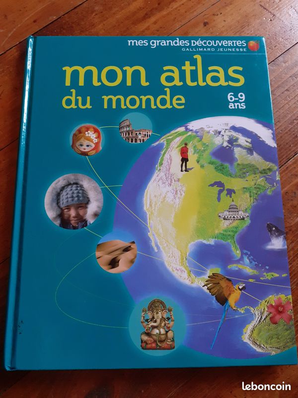 Mon atlas du monde 6 -9 ans (image 1)