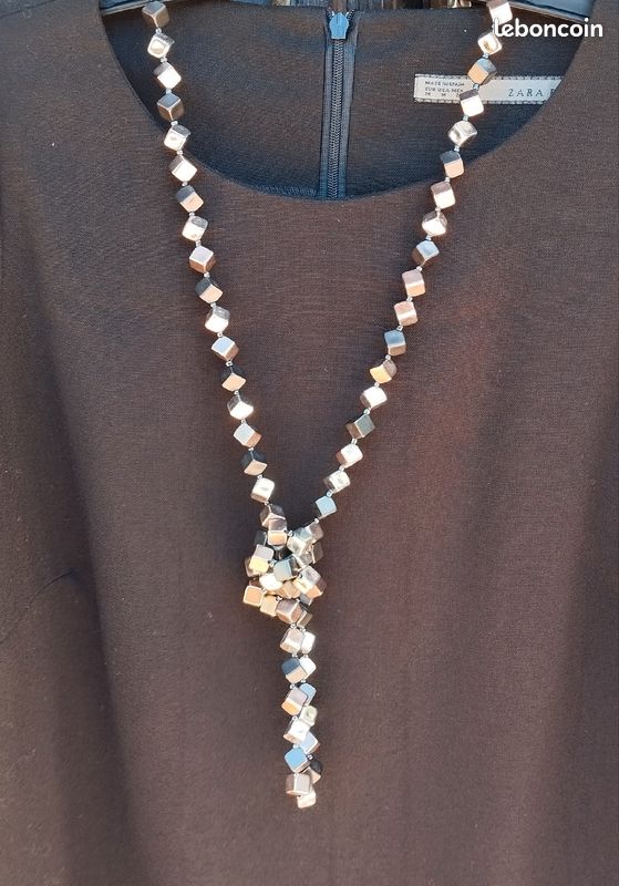 Long collier - 60 cm - multiples façons de le porter (image 1)
