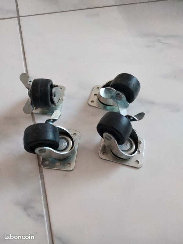 Lot de 4 roulettes (image 1)