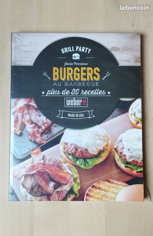 Le grand livre des hamburgers de Weber - Weber France