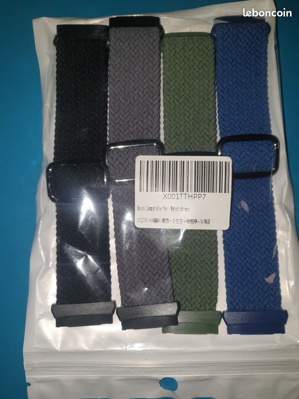 Lot de 4 bracelets pour montre connectée (Apple Watch) (image 2)