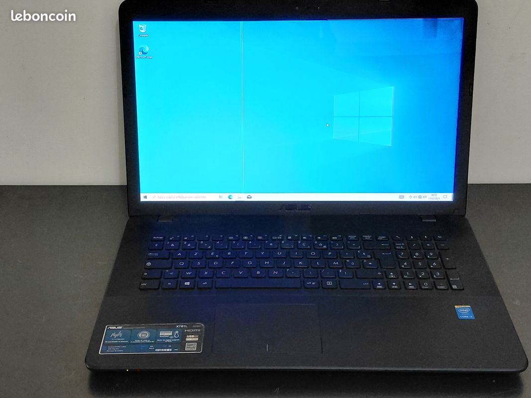 Pc portable asus x751L Core i5-4210u. Très rapide écran tactile - Ordinateurs