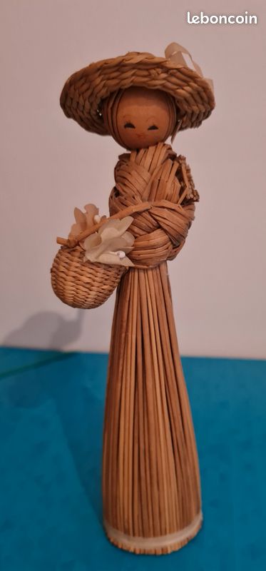 Ancienne Poupée En Celluloïd – 41 Cm – Vintage