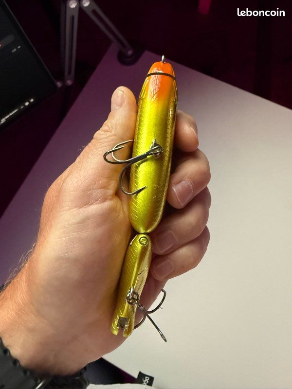 Grand ensemble de leurres de pêche mixtes, Kit d'appâts durs et souples