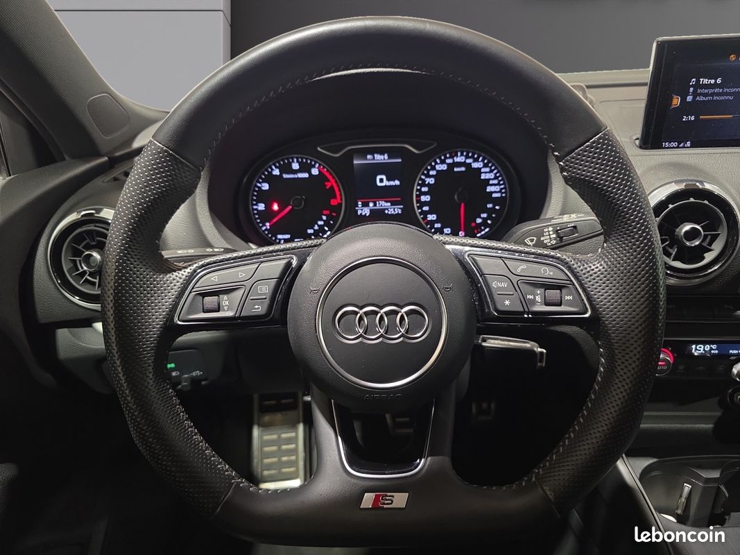 AUDI A3 SPORTBACK S-LINE S-TRONIC 1.5 TFSI 150cv Sièges chauffants Toit ouvrant garantie 12 mois (image 9)