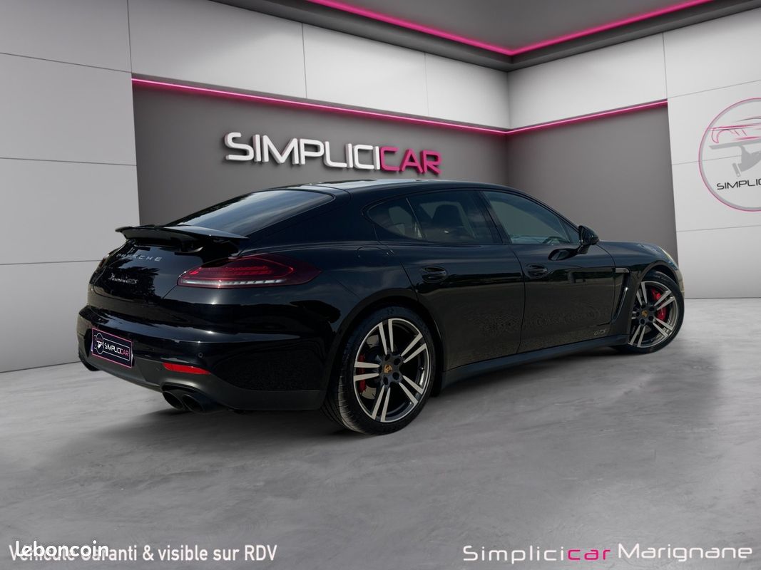 Porsche panamera gts v8 4.8 440 pdk garantie porsche approved possible/pack chrono/pack carbone/sport design/toit ouvrant (image 3)