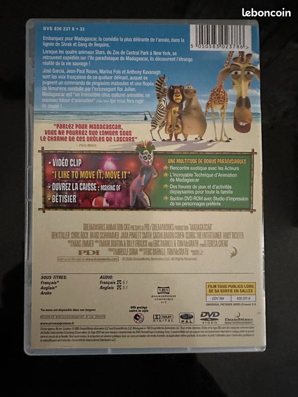 DVD Madagascar (image 2)