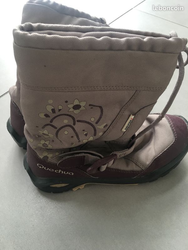 Bottes de ski modèle fille ( violet ) taille 35 (image 2)