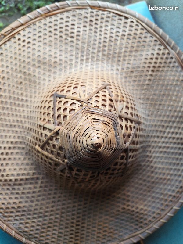 Chapeau asiatique ancien (image 2)