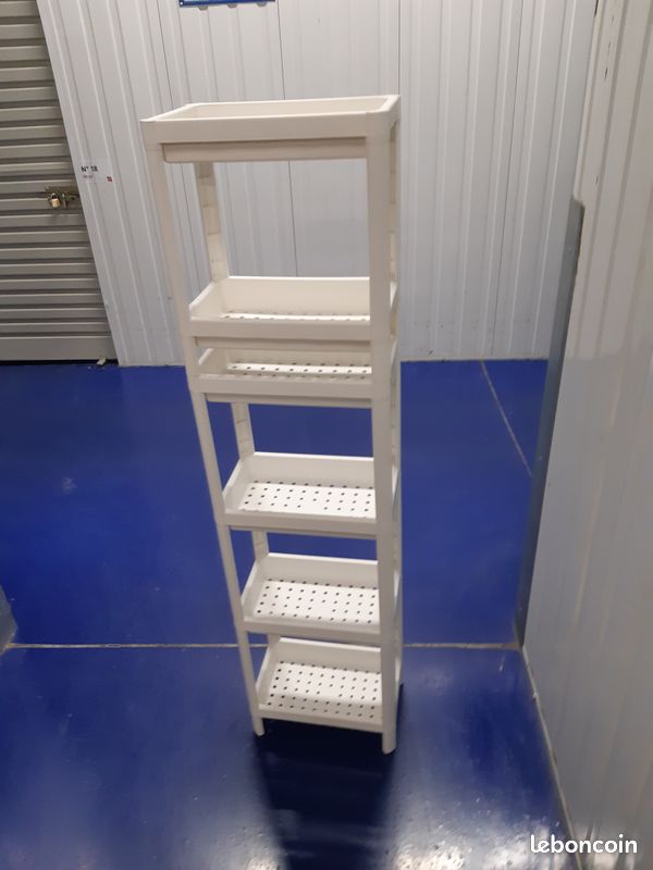 Etagères blanches en plastique IKEA (image 2)