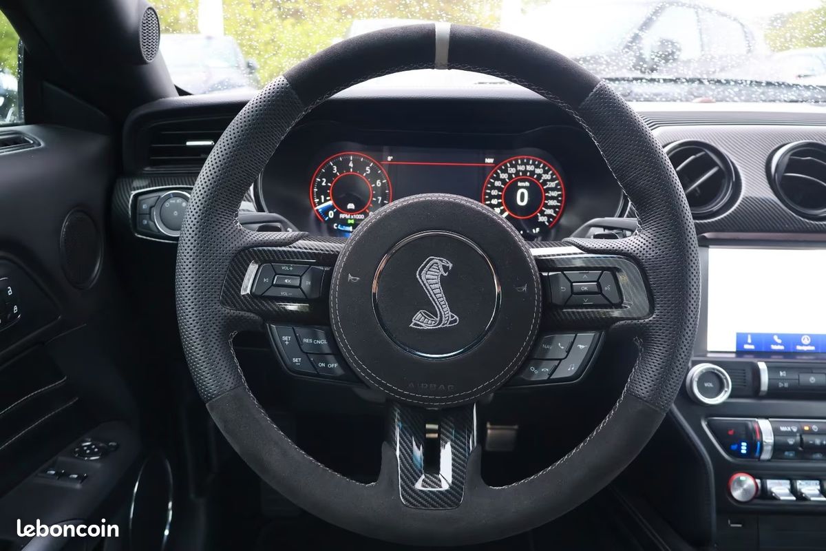 FORD Mustang Shelby GT500 Style 5.0 V8 460 ch – ACC – Digital Cockpit – LED (image 11)
