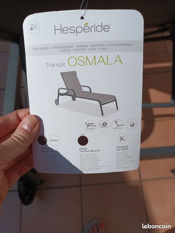 Bain de soleil Osmala Hespéride (image 3)