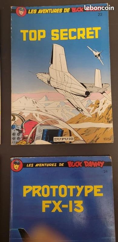 BD - BUCK DANNY - du 17 au 24 - 1977 à 1983 (image 14)